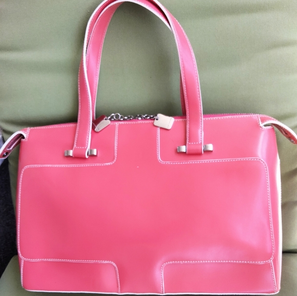 Cromia leather shoulder bag 👜 purse - Picture 2 of 9